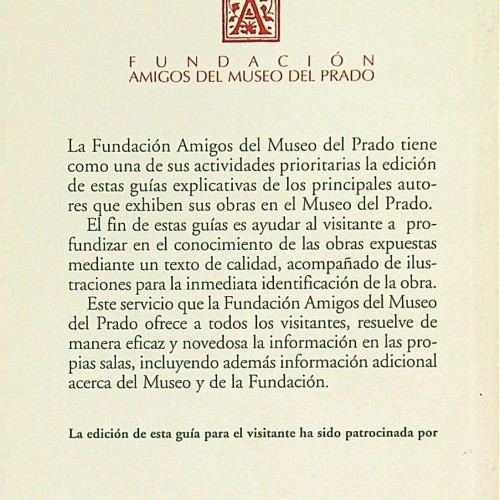 "Guía de sala GOYA PINTURAS NEGRAS"