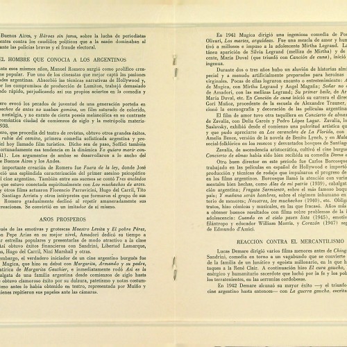 "HISTORIA DEL CINE ARGENTINO" Ref 1117375