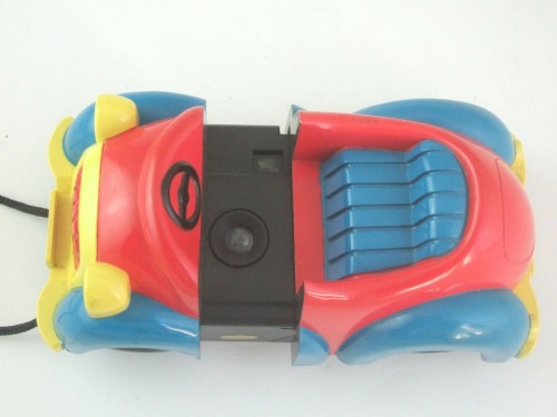 Nestle toy car 35mm camera