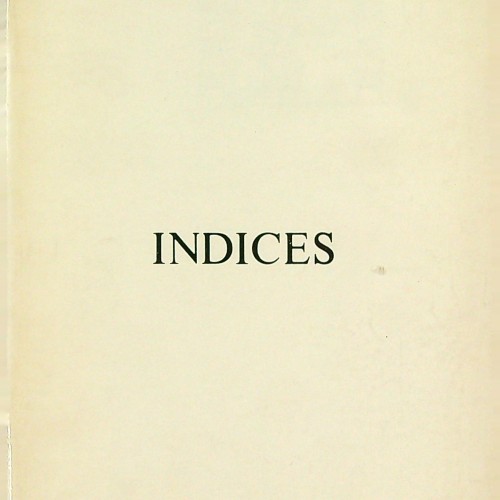 "INDICES - FILMOTECA NACIONAL DE ESPAÑA" Ref 1116983
