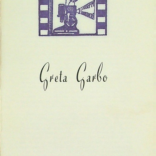 LIBRO "Greta Garbo"