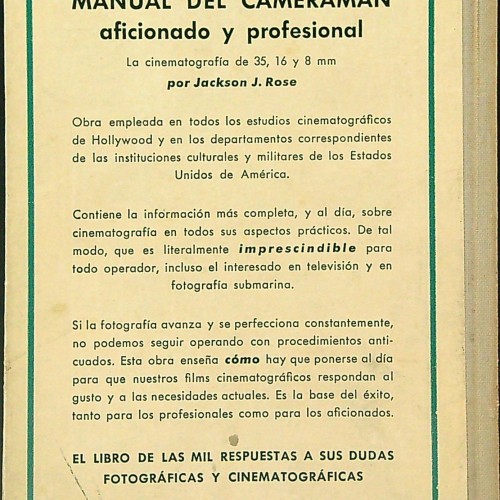 Libro: Cine Montaje. Preparación y montaje de las películas de 8, 9,5 y 16 mm (X2)