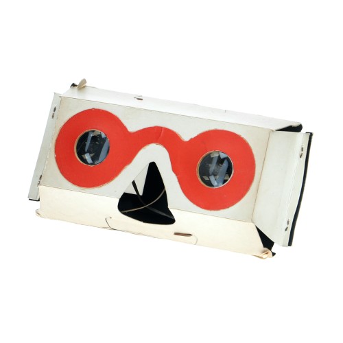 Visor estéreo de cartón