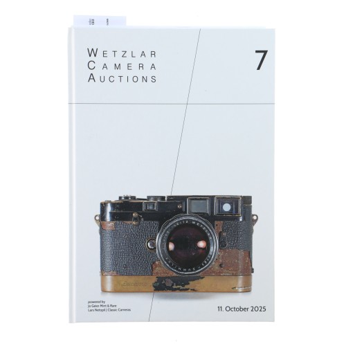 Catálogo subasta Wetzlar Camera Auctions 11 de octubre de 2025