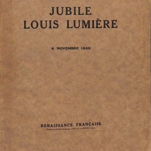 Libro: Jubilé Louis Lumière