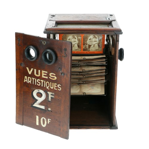 Visor estereoscópico de mesa (stereoscope)
