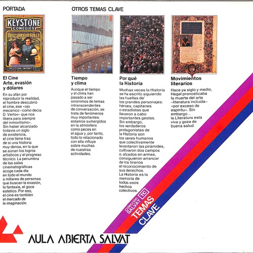 Libro: El Cine. Arte, evasión y dólares