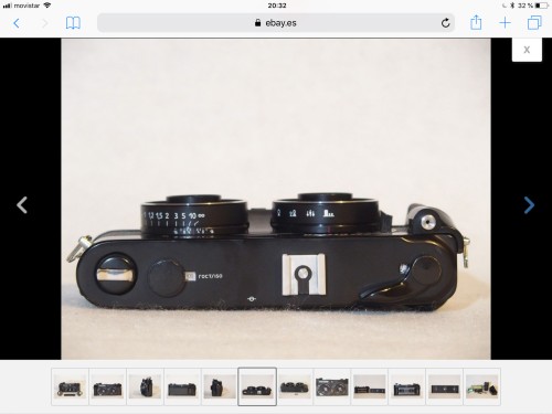 Black stereo camera Fed 21,970