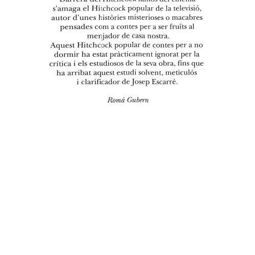Libro: El geni de Hitchcock a la TV
