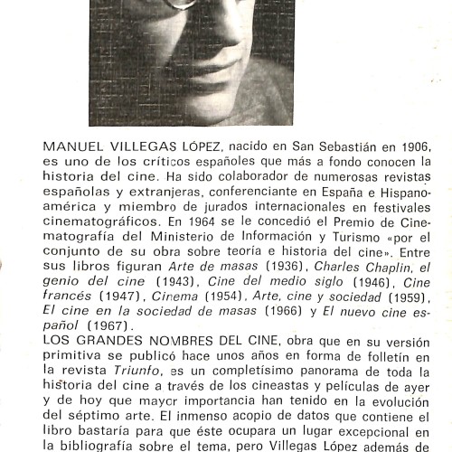 Libro: Los grandes nombres del cine