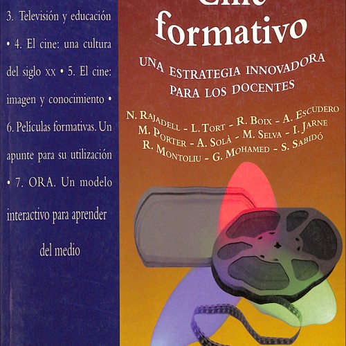 Folleto : Cine formativo. Una estrategia innovadora para los docentes