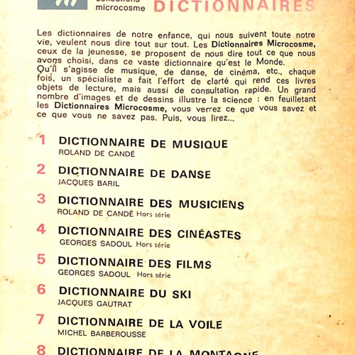 Libro; : Dictionnaire des cinéastes