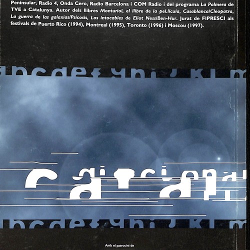 Libro; El cinema a Catalunya després del franquisme. Diccionari de llargmetratge
