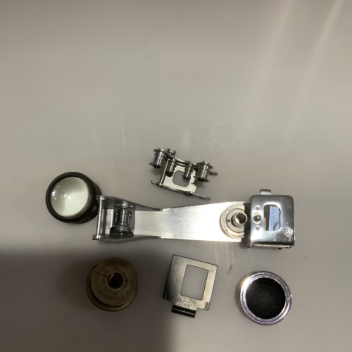 Accesorio visor estéreo para fotografía con accesorios de montaje y componentes intercambiables