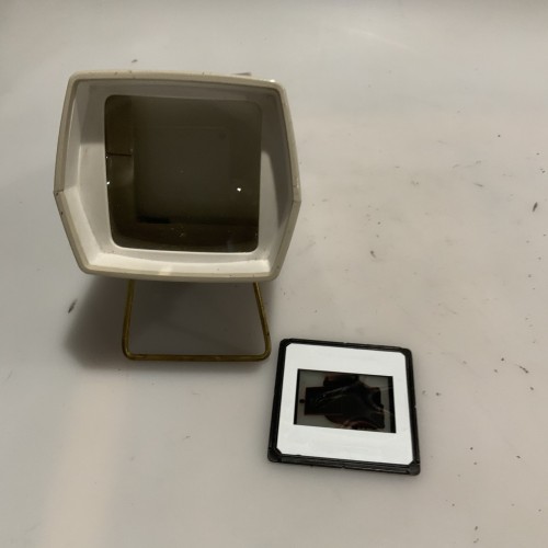 Visor de diapositivas Sawyer’s Panavue II, ca. 1960s–70s