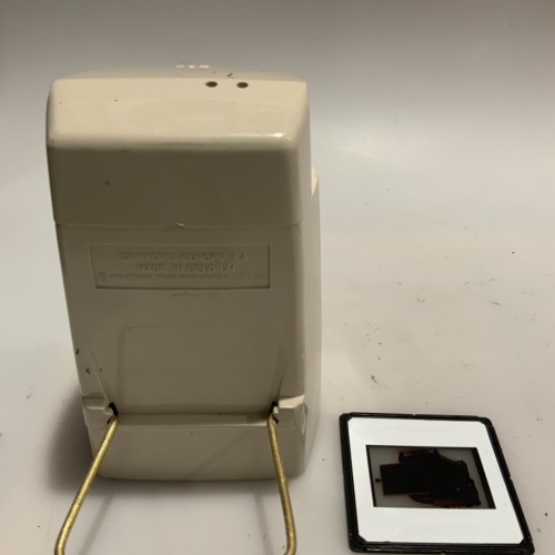 Visor de diapositivas Sawyer’s Panavue II, ca. 1960s–70s