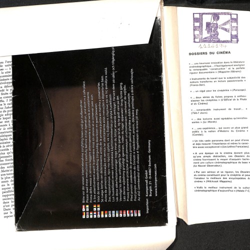 Libro: Dossiers du cinémao