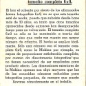 Folleto publicitario de la cámara Plaubel Makina I