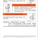 Folleto: Bell & Howell "Sportster" 8mm, modelo 605.