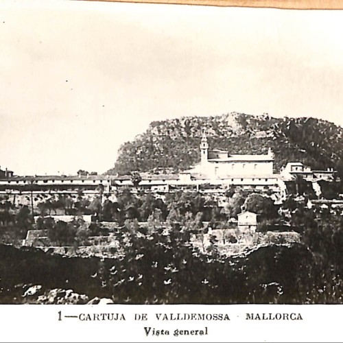 Tarjeta ,postal: Real Cartuja de Valldemossa
