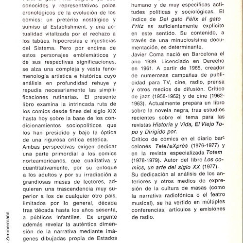 Libro: “Del gato Félix al gato Fritz: Historia de los comics”