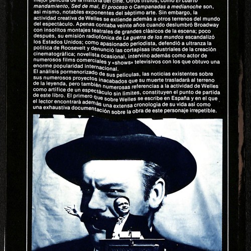 Libro: Orson Welles: el espectáculo sin límites