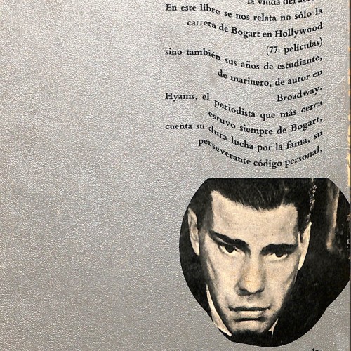 Libro: Biografía de Humphrey Bogart (Bogie)