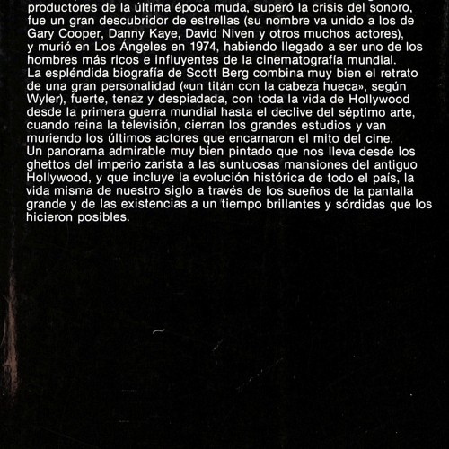 Libro: Goldwyn