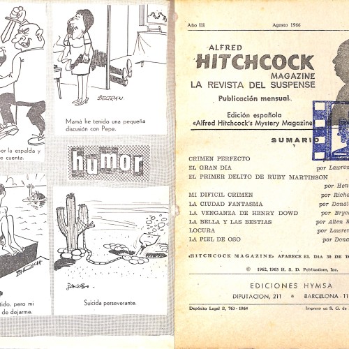 Libro: Hitchcock Magazine / Revista del suspense, nº 32