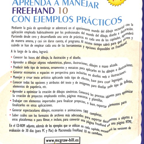 Libro: FreeHand 10. Guía de aprendizaje práctico