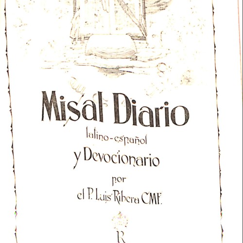 Libro: Misal Diario latino-español y Devocionario