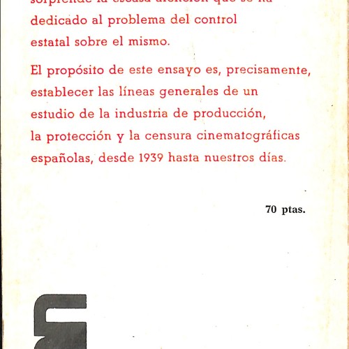 LIBRO: Cine y control