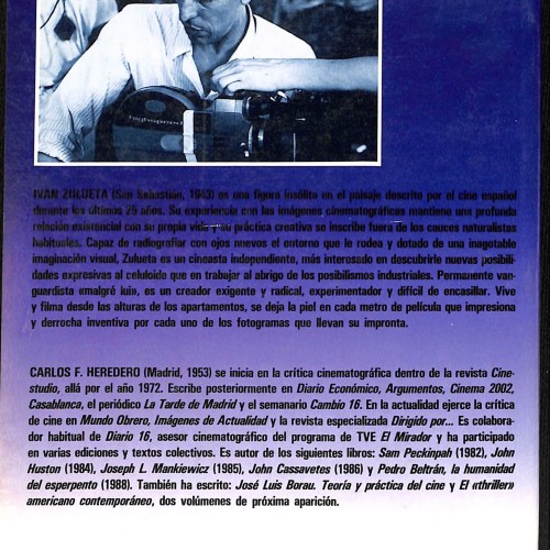 LIBRO: Iván Zulueta: la vanguardia frente al espejo