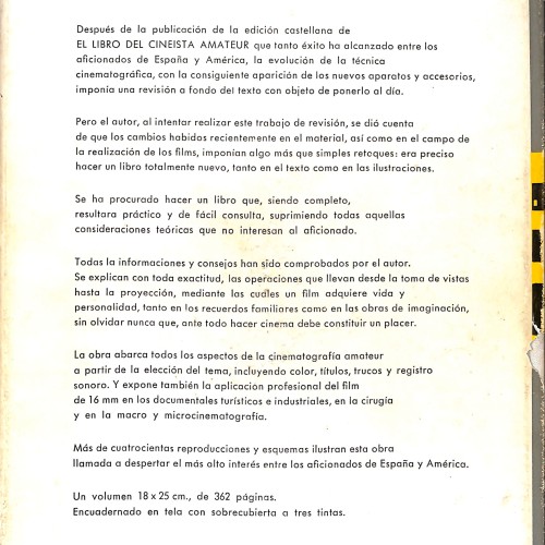 Libro: Film Historia. Memoria 1987