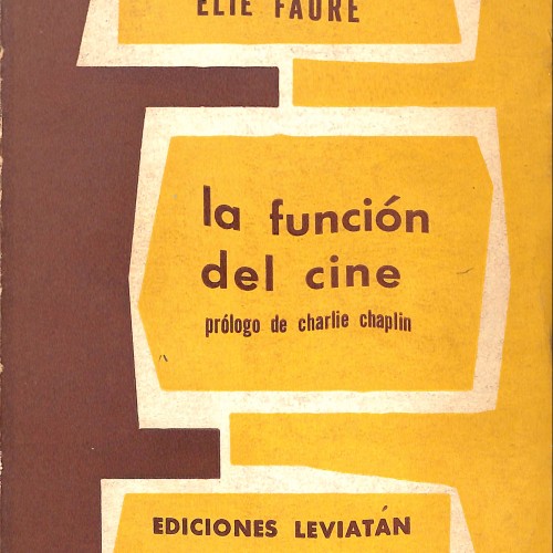 Libro: La función del cine