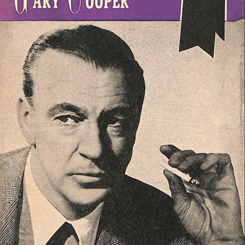 Libro: Recuerdo y presencia de Gary Cooper