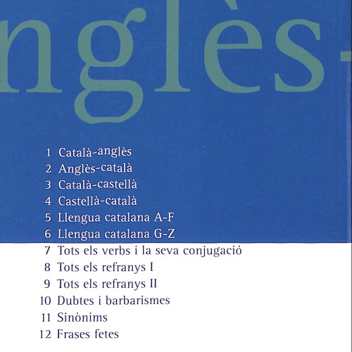 Libro: Diccionari Anglès-Català