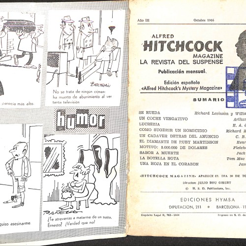 Libro: Hitchcock Magazine. Revista del Suspense – Nº 34