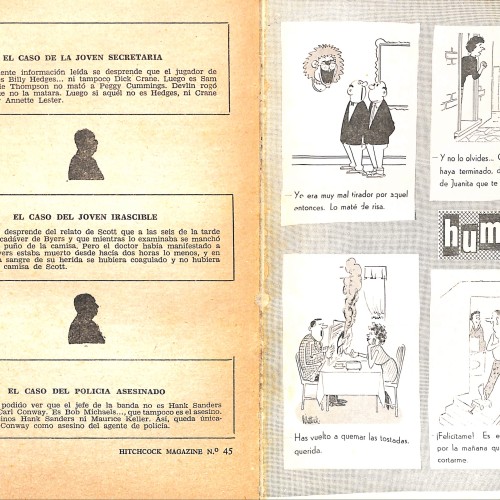 Libro: Hitchcock Magazine. Revista del Suspense – Nº 45