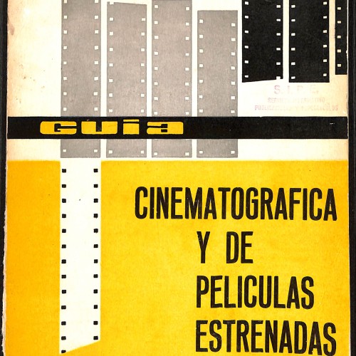 Libro: Guía Cinematográfica y de Películas Estrenadas – 1962