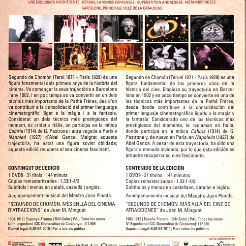 Libro: Segundo de Chomón (1903–1912). El cine de la fantasía