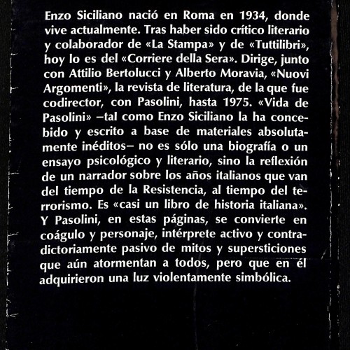 Vida de Pasolini