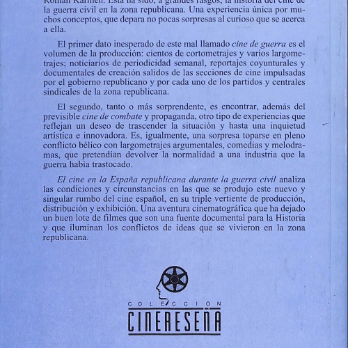 El cine en la España republicana durante la guerra civil