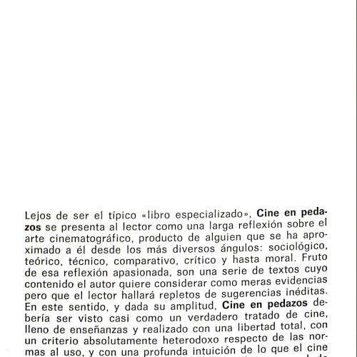 Cine en pedazos