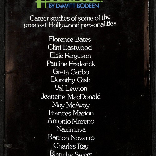 More from Hollywood!