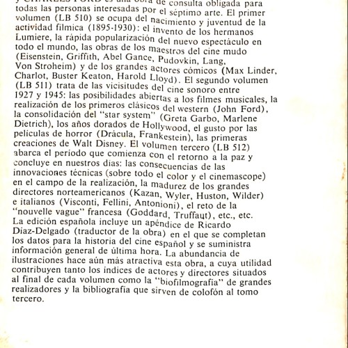 Historia ilustrada del cine, Volumen 3