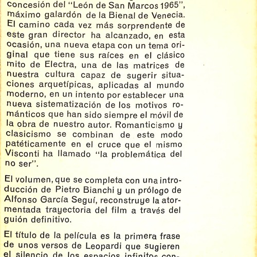 Hermosas estrellas de la Osa (Vaghe stelle dell’Orsa…)