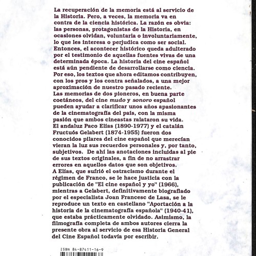 Memorias de dos pioneros