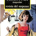 Antología de las mejores novelas policíacas (folleto publicitario) y Hitchcock Magazine – Revista del Suspense, n.º 22