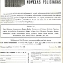 Antología de las mejores novelas policíacas (folleto publicitario) y Hitchcock Magazine – Revista del Suspense, n.º 22